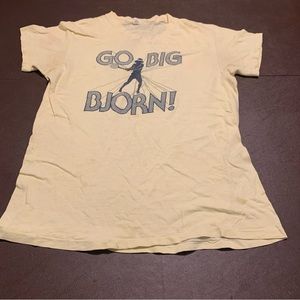 Vintage Bjorn Borg T Shirt Go Big Bjorn!, International Open Tennis Federation